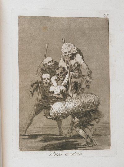 Plate from Los Caprichos by Francisco de Goya